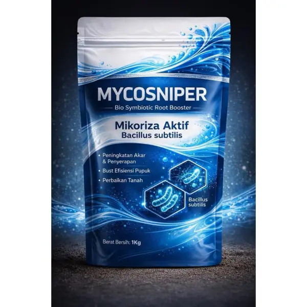 Mycosniper — Bio Symbiotic Root Booster, Mikoriza Aktif + Bacillus subtilis
